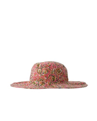 Chapeau Etretat - Blockprint Rose