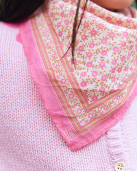 Foulfle cotton scarf - Foulfleur Crème Bonton