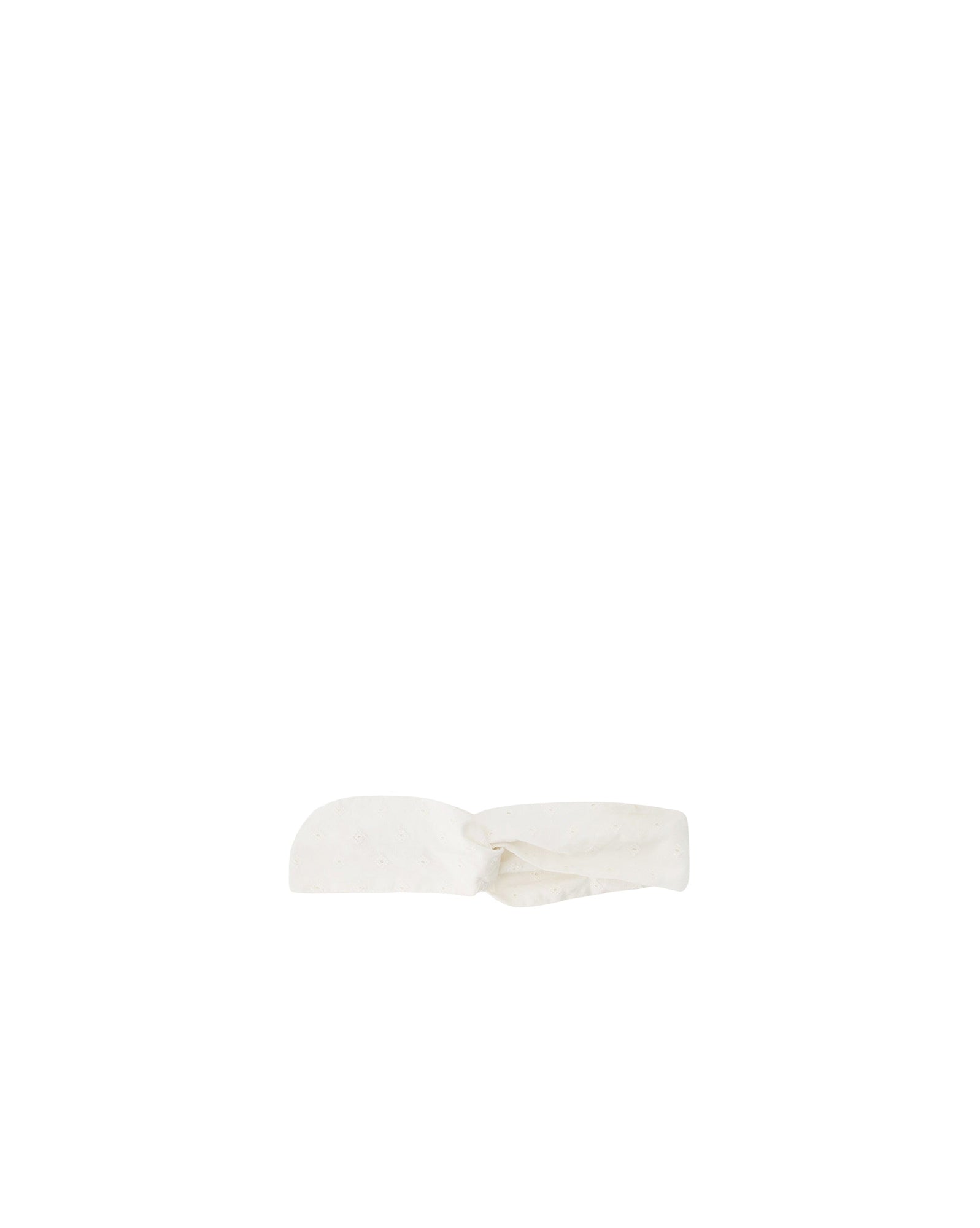 Turban croisé - Blanc Paloma
