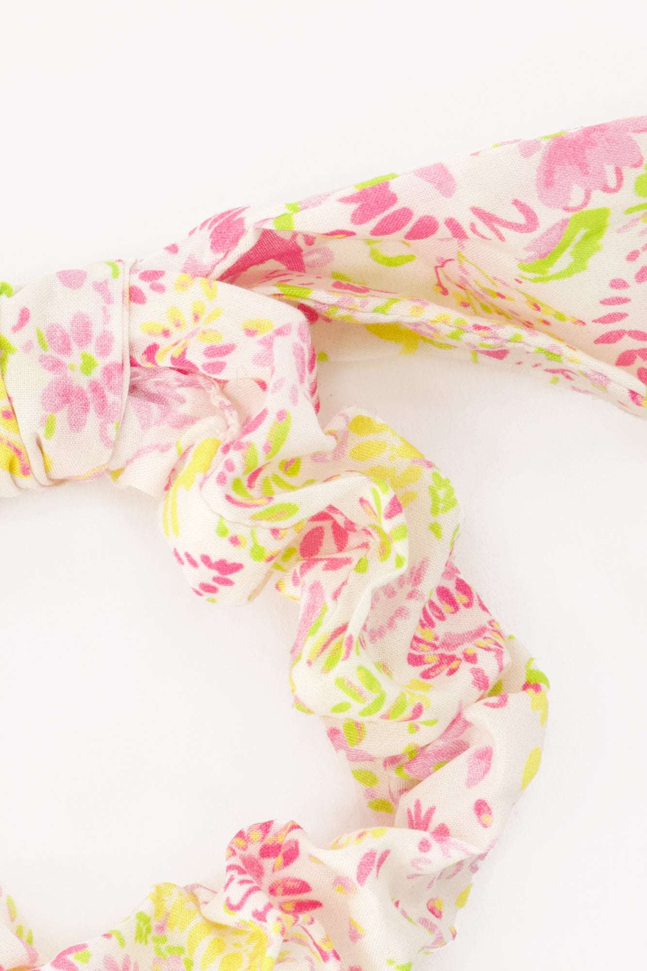 Chouchou long - Jolies Fleurs