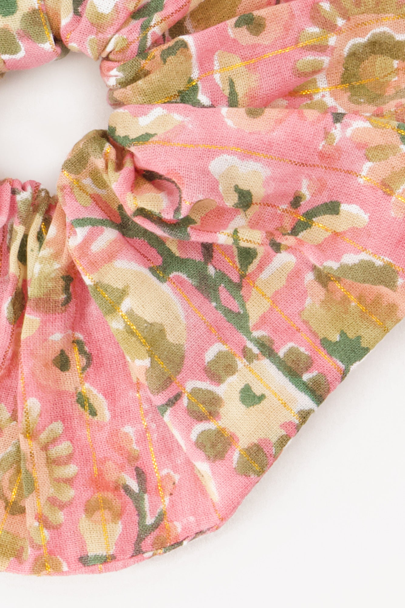1qty NEW / Tête - Blockprint Rose