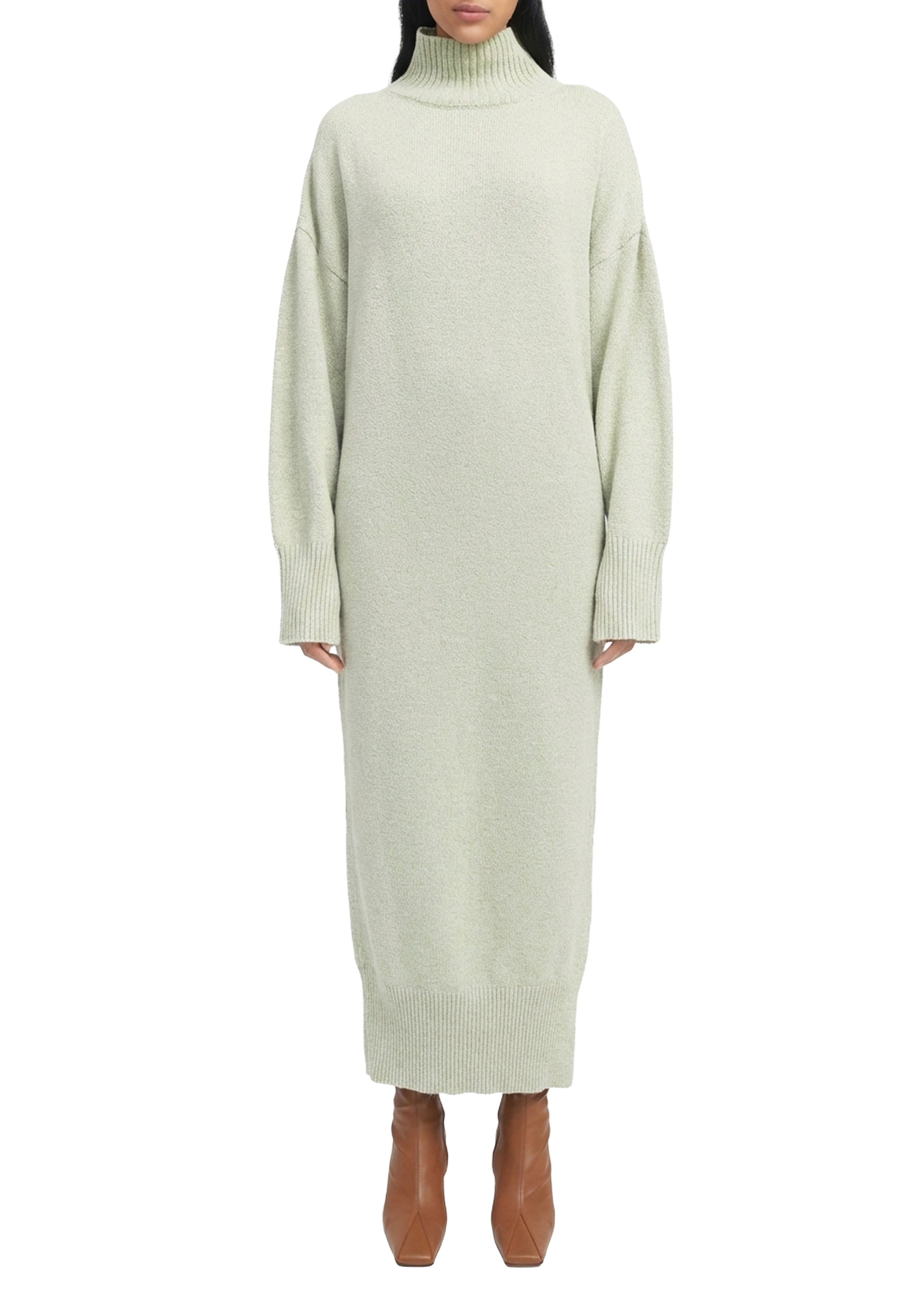 Robe pull Maggio ajourée - Sage