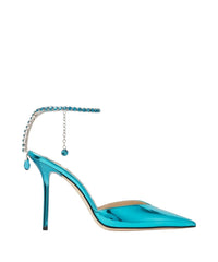 Escarpins Saeda 100 en cuir - Malibu Mix