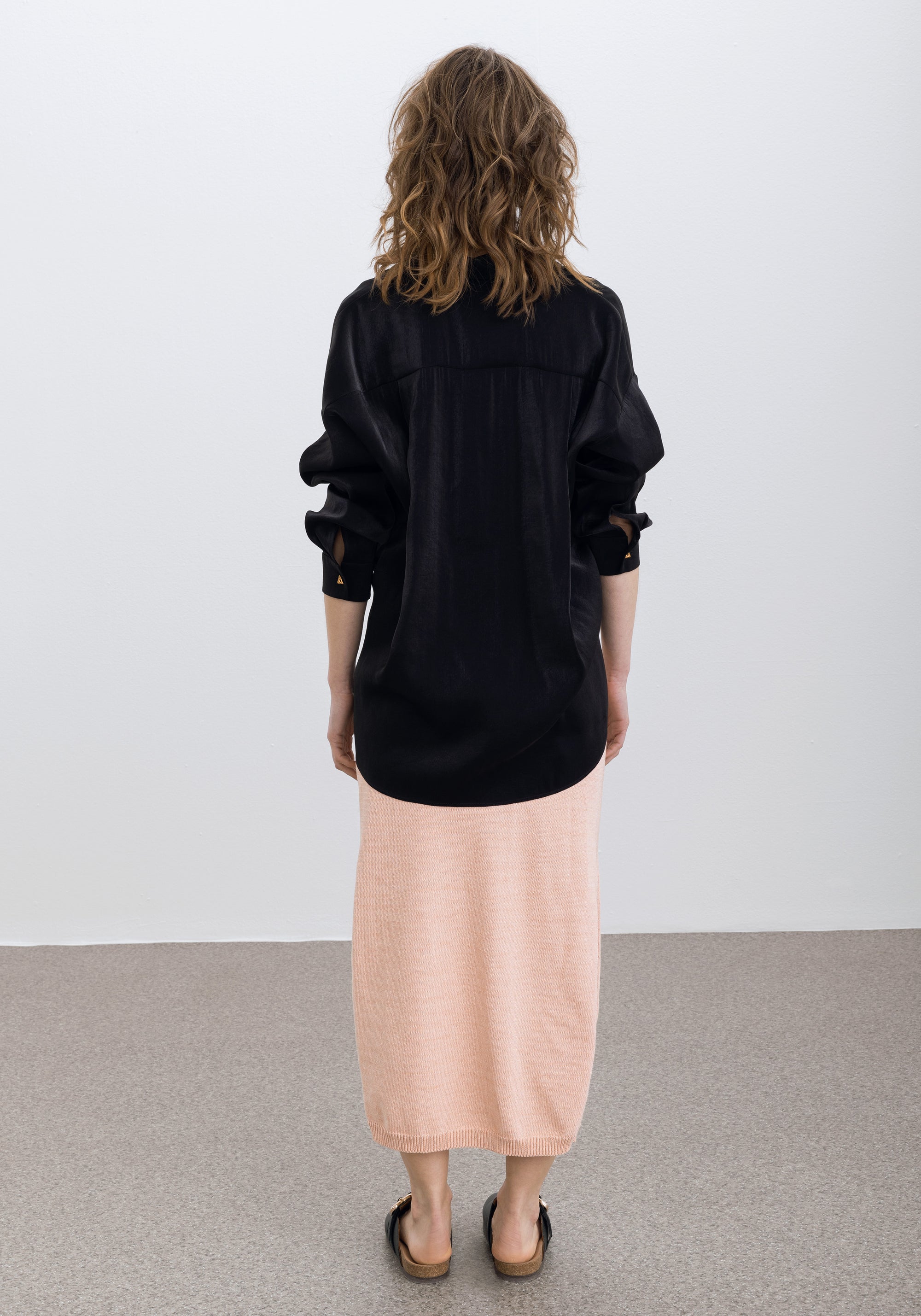 Chemise Magnolia scintillante - Black