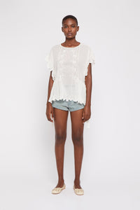 ZNOSTOCK_WHITE SHIRT MAGRET - White