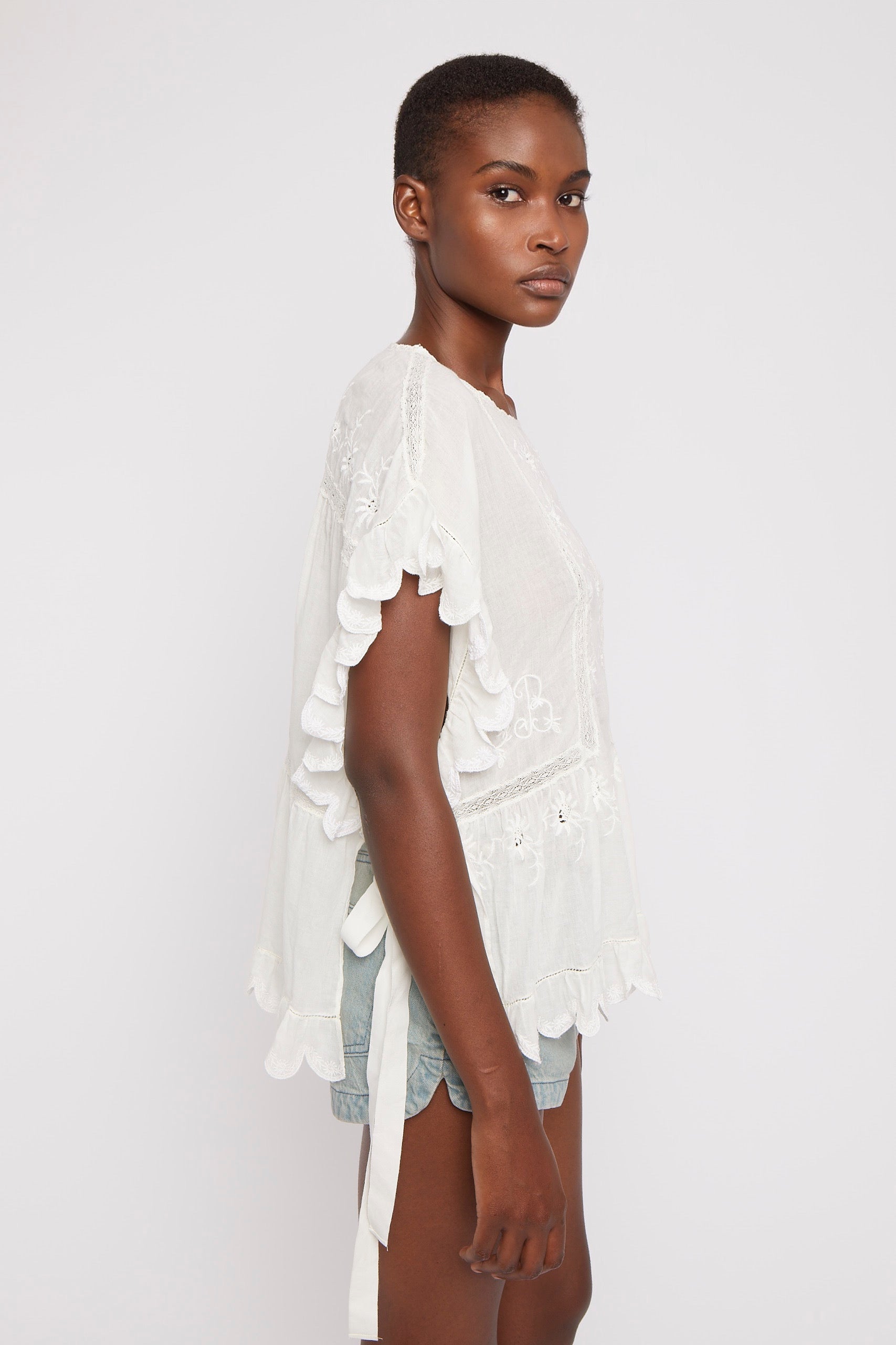 ZNOSTOCK_WHITE SHIRT MAGRET - White