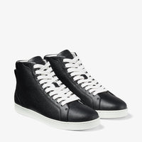 Sneakers Maieko en cuir - Black Intense