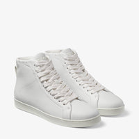 Sneakers Maieko en cuir - Optical White & White