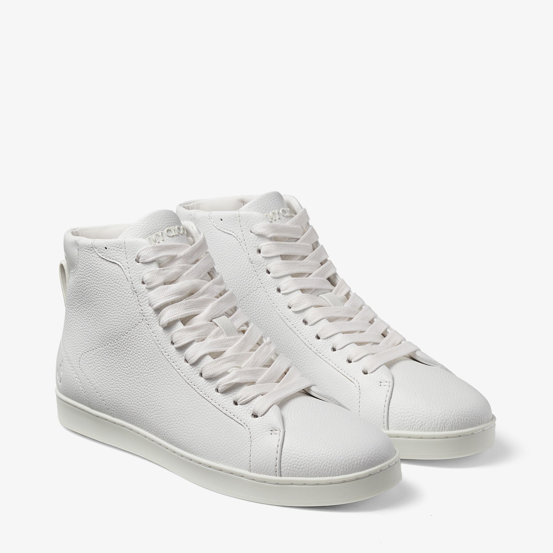 Sneakers Maieko en cuir - Optical White & White
