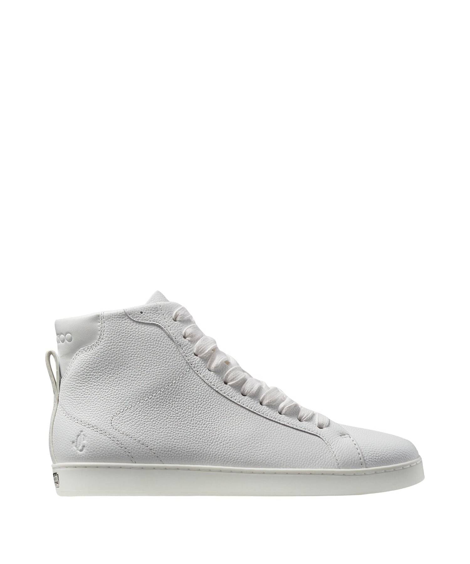 Sneakers Maieko en cuir - Optical White & White