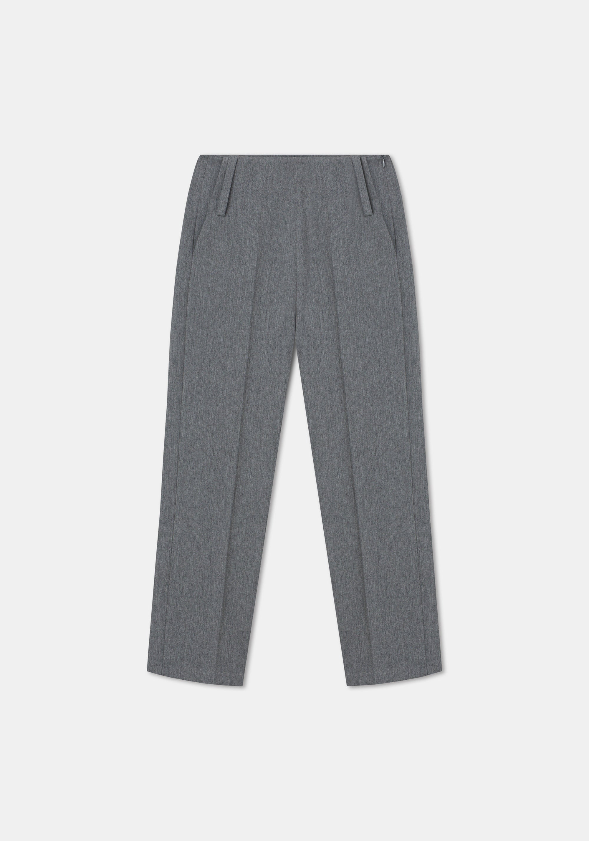 Maize wide-leg trousers - Steel
