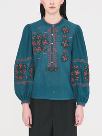 Blouse Malie - Blue