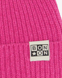 Bonnet Knithat2 en laine - Violet Sympa
