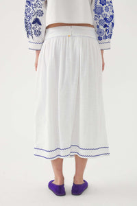 BLUE MAMIE SKIRT