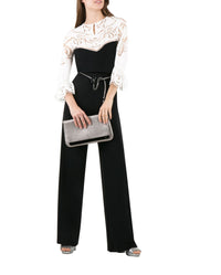 Blouse Mandy en soie - Black & White