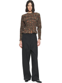Blouse imprimée Mani - Kaki