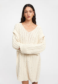 Robe pull Maple - Crème