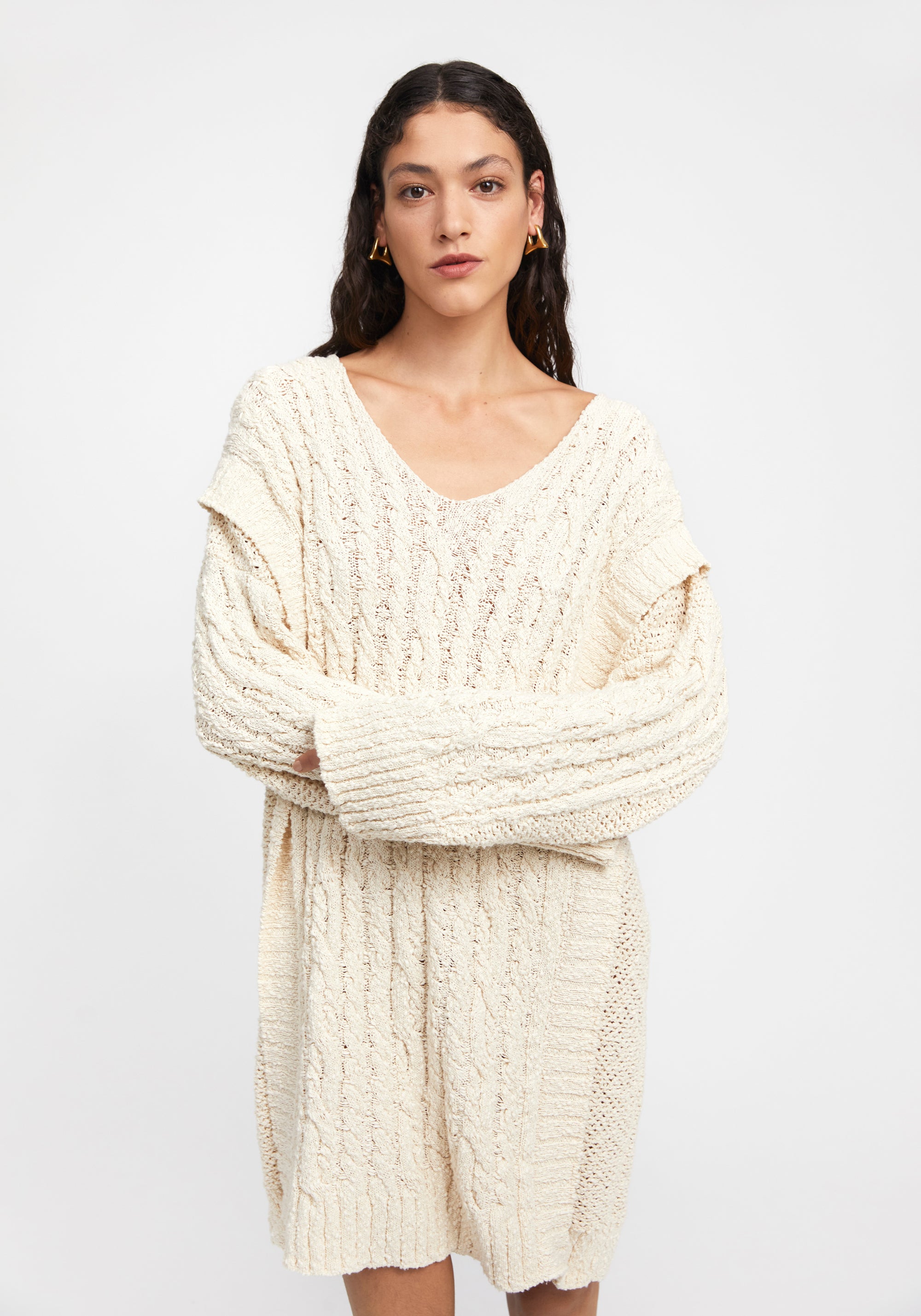 Robe pull Maple - Crème