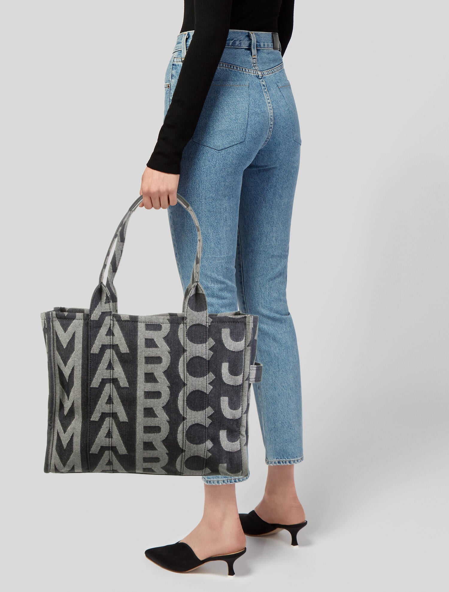 PAS INFO   Sac en toile - Denim Blue