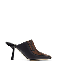 Mules Marcel 85 en cuir - Black, Cuoio & Dusk