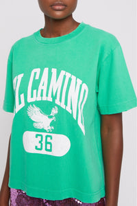 T-shirt Marcia à inscription - Green
