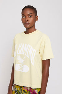 ZNOSTOCK_ANIS T-SHIRT MARCIA - Anis