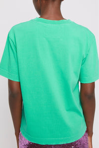 T-shirt Marcia à inscription - Green