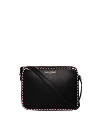 4qty NEW  / Sac bandoulière Marcia en cuir -  Black