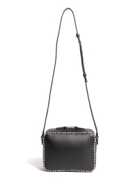 7qty NEW  / Sac bandoulière Marcia en cuir -  Black