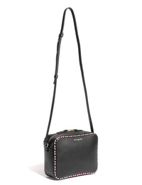 7qty NEW  / Sac bandoulière Marcia en cuir -  Black