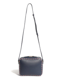 2qty NEW  / Sac bandoulière Marcia en cuir -  Navy