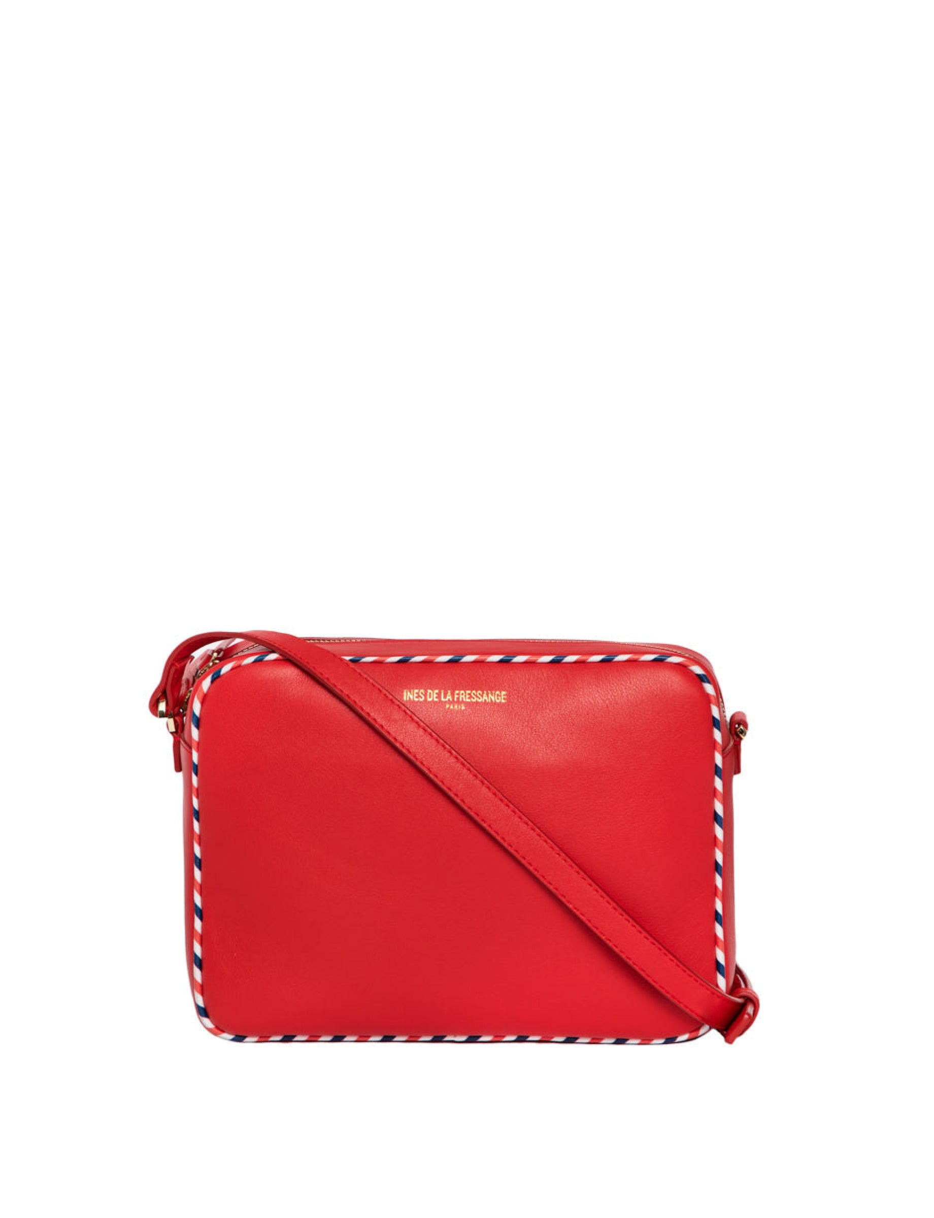 4qty NEW  / Sac bandoulière Marcia en cuir -  Red