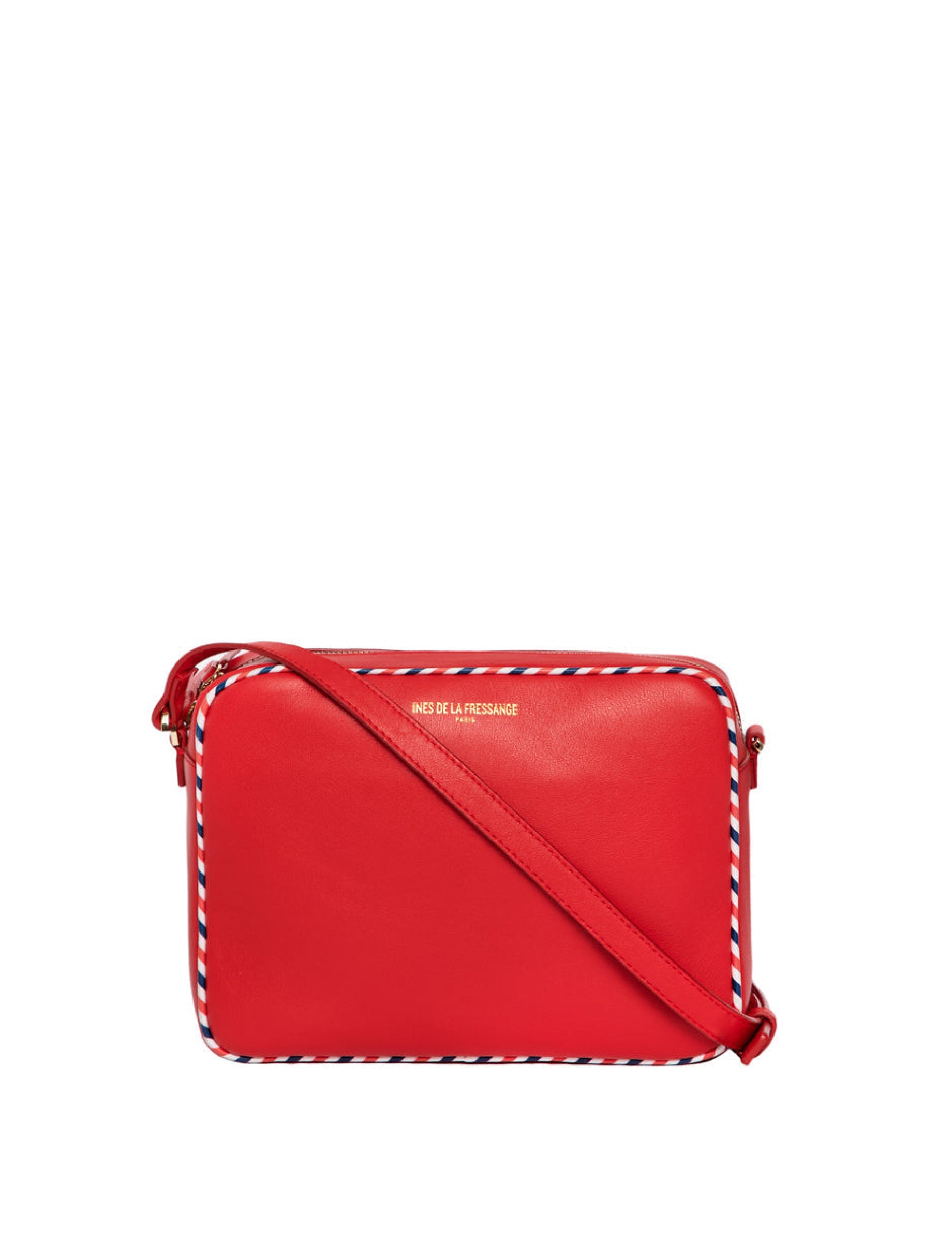 1qty NEW  / Sac bandoulière Marcia en cuir -  Red