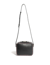 4qty NEW  / Sac bandoulière Marcia en cuir -  Black