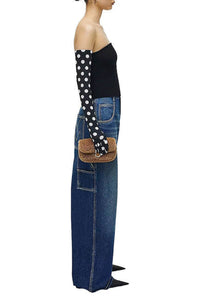 1 / DJV /120€ /9qty-9 /ST 100% /3 TROCA 105€   Mini sac à bandoulière The J Marc en fausse fourrure - Camel