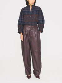 Blouse Mareva - Burgundy