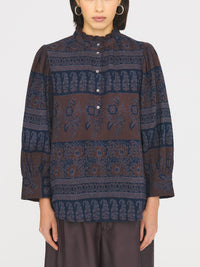 Blouse Mareva - Burgundy
