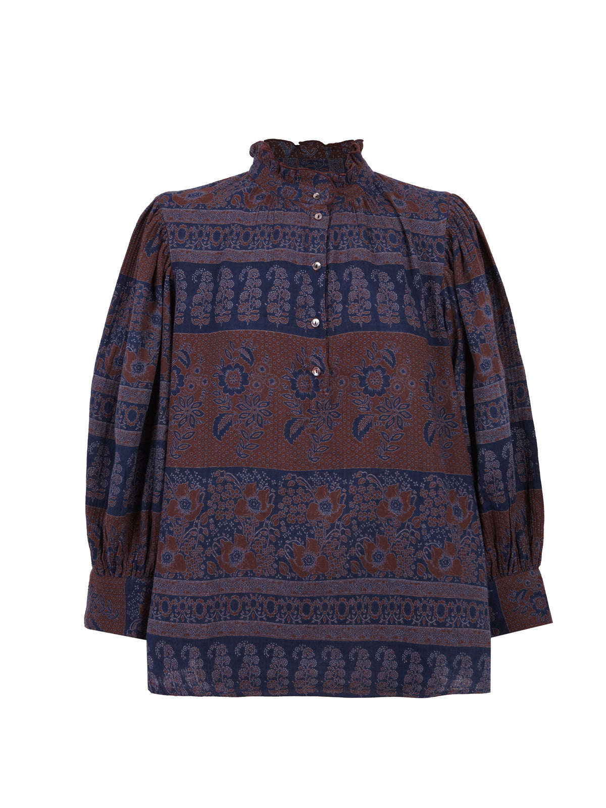 Blouse Mareva - Burgundy