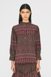 Blouse Mareva - Kaki