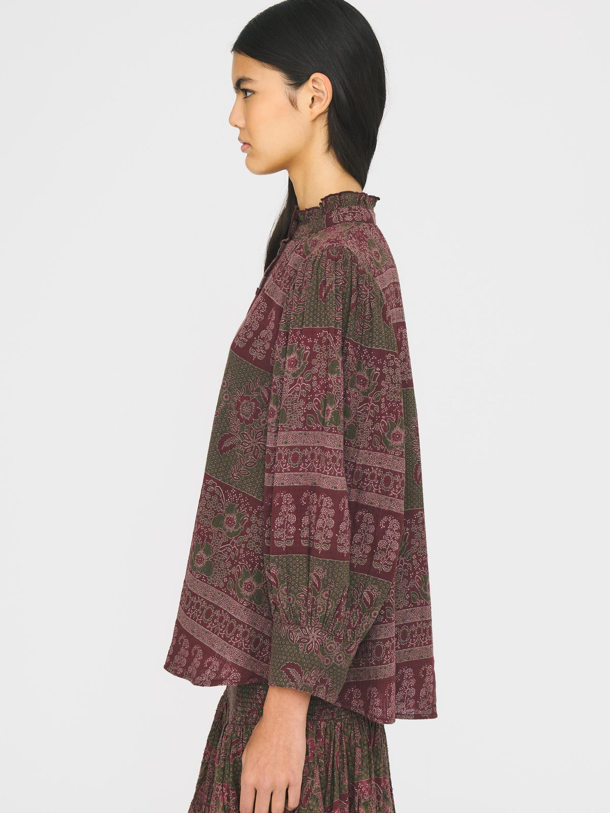 Blouse Mareva - Kaki
