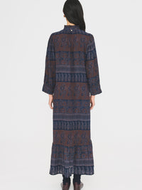 Robe longue Mareva - Burgundy