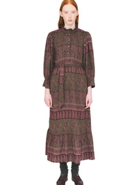 Robe longue Mareva - Kaki