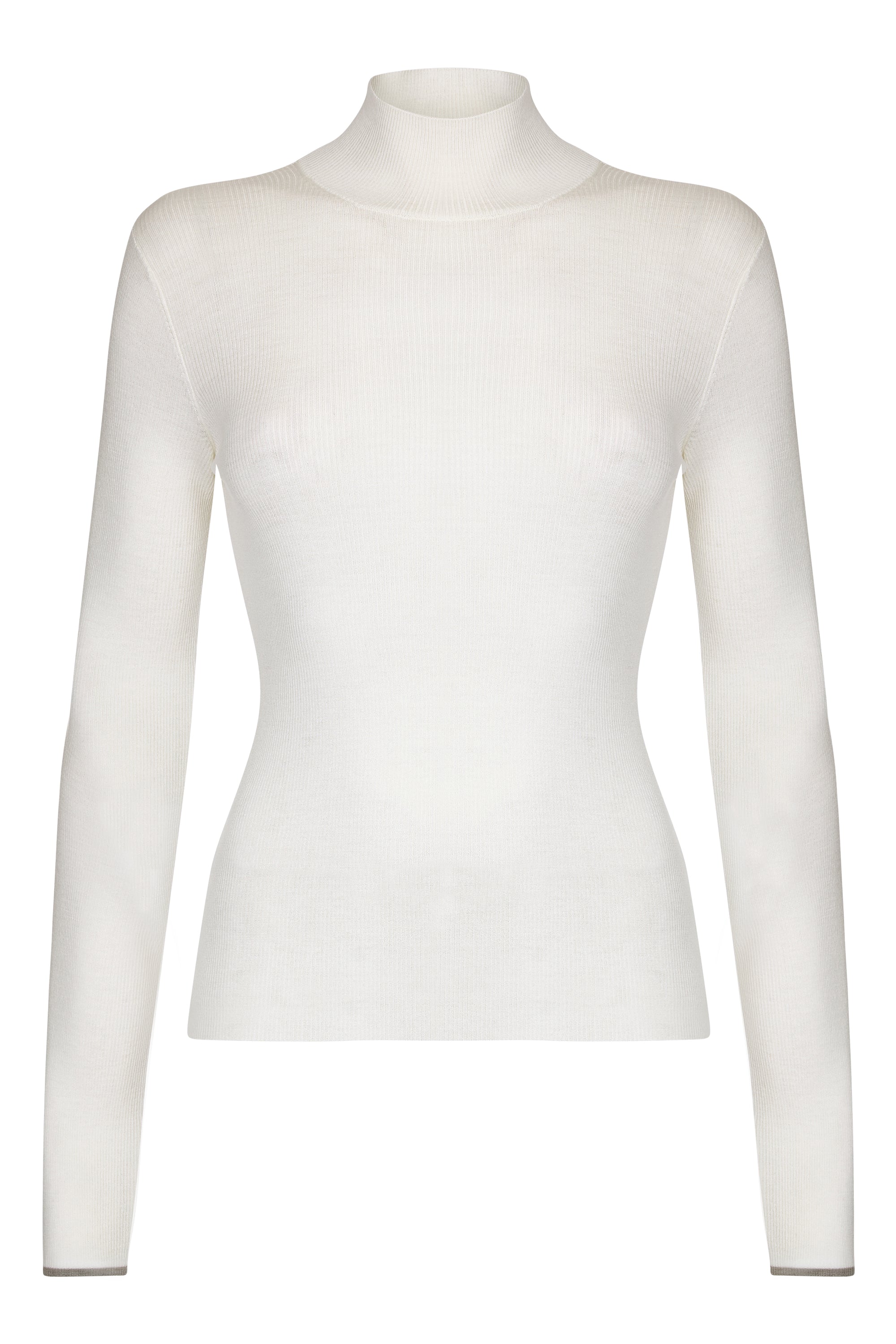 Margaux top in wool - Ivory