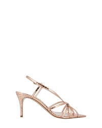 Sandales Marilyn 75 en cuir - Pink