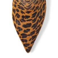 Bottines Marinda 65 en cuir - Caramel Leopard