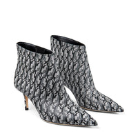 Bottines Marinda 65 en cuir - Silver & Black