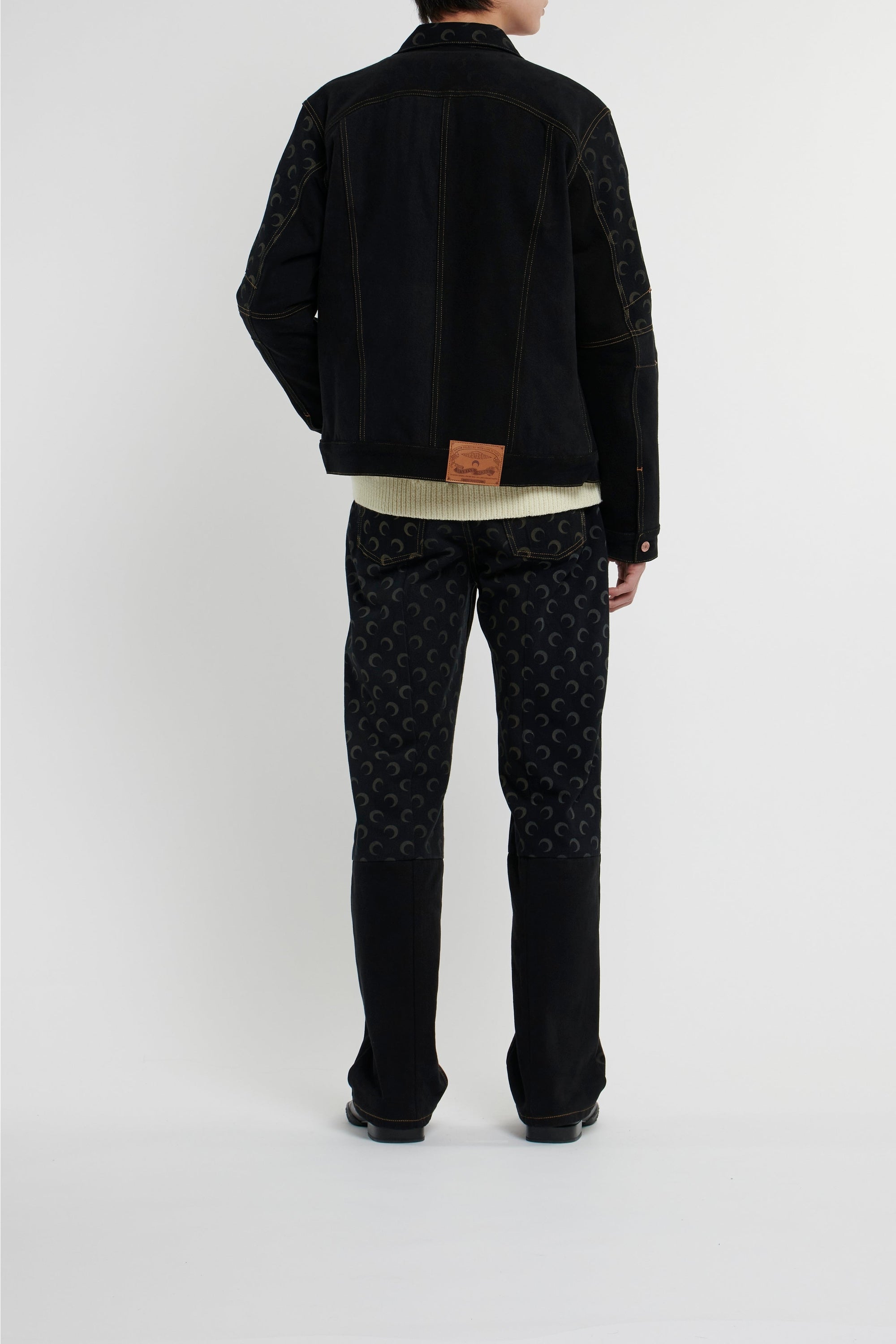 PRIX MARQUE : 290€_All Over Moon Black Pantalon - All Over Moon Black