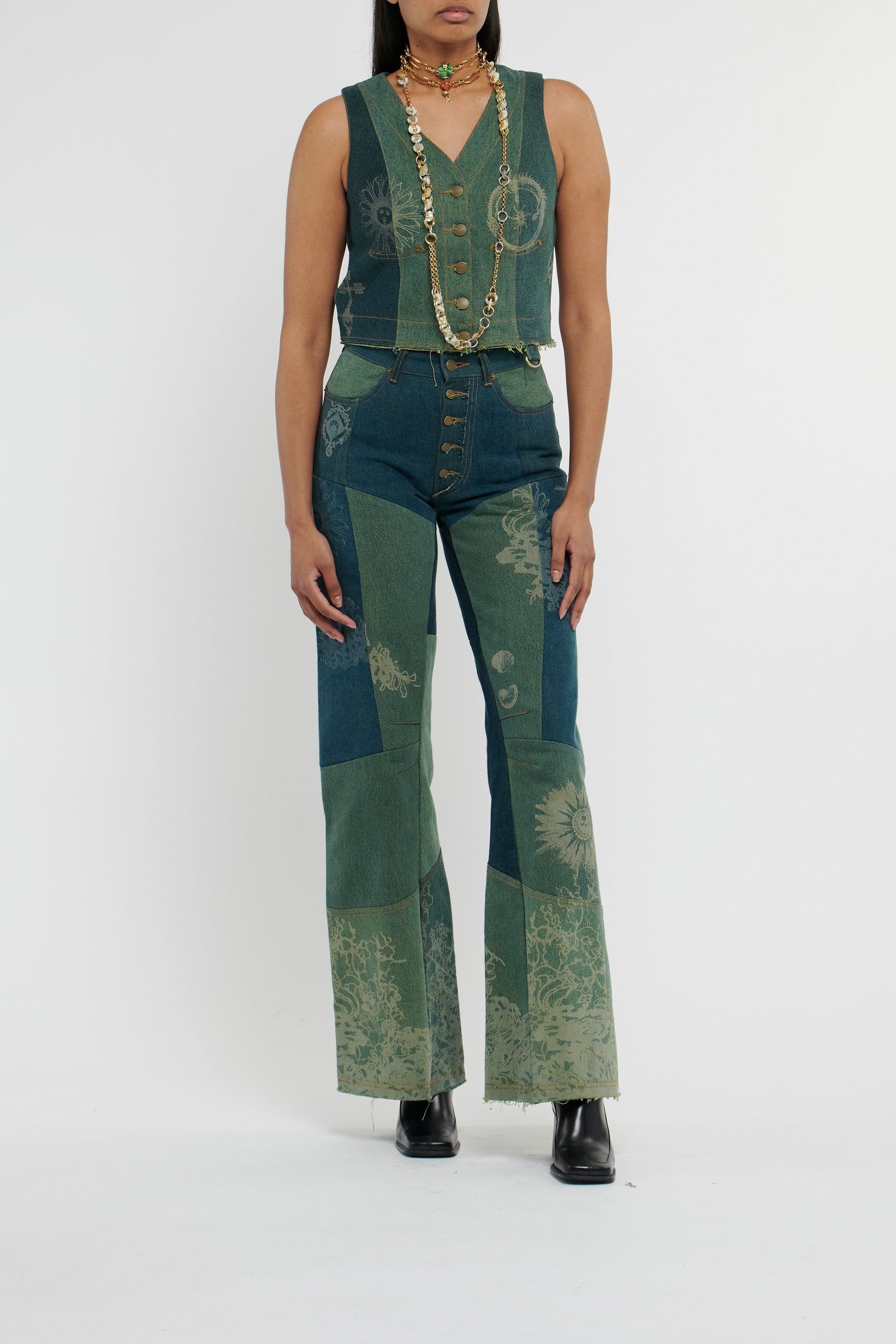 PRIX MARQUE : 250€_Green Pantalon - Green