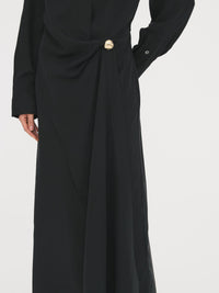 Robe longue Marlo - Black