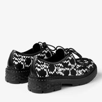 ZNO STOCK 0 / Reco 170 BLACK/WHITE Shoe MARLOW MOCCASIN